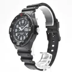 美品 稼働品 CASIO カシオ メンズ腕時計 デイデイト ブラックのサムネイル