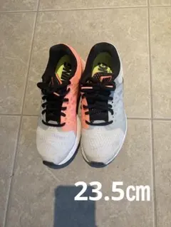 Nike ランニングシューズ グレー/オレンジ