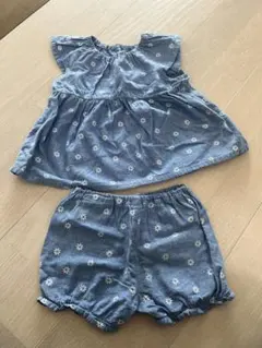 BeBe（べべ） ベビー セットアップ 花柄 チュニック＆パンツ