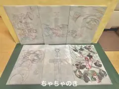 ガールズ＆パンツァー 博覧会 原画クリアファイル（６セット12枚）