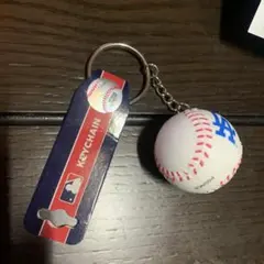 ロサンゼルスドジャースMLB公式ボールキーホルダーdodgers／大谷所属球団