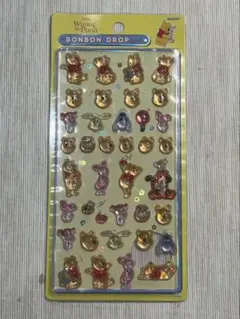 くまのプーさん ボンボンドロップシール ディズニー 正規品