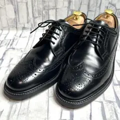 【極美品】REGALリーガル　ウィングチップ　32hr　黒　25 REGAL リーガル メンズ ウィングチップシューズ サイズ25.5cm ブラック