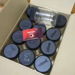 ネスカフェガラス空き瓶115gキャニスター12本セットのサムネイル
