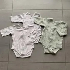 【美品】ベビー肌着 70・80サイズ 3点セット　記名なし