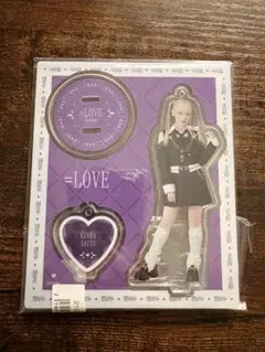 齋藤樹愛羅 アクスタ 呪って呪って 齋藤樹愛羅 呪って呪って アクスタ アクリルスタンド = LOVE イコラブ