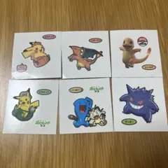ポケモン シール 6枚セット
