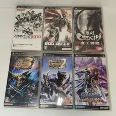 PSPソフト 6本 まとめ売り