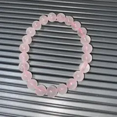 天然石 ローズクォーツ ブレスレット 8.4