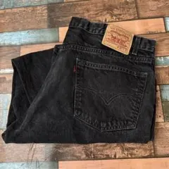 G*E様 ヴィンテージ　古着　リーバイス　バギー　ブラックデニムジーンズ　W42