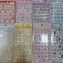 サンリオ ボンボンドロップシール mini 8点セット