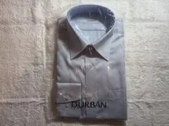 DURBAN（ダーバン） ライトブルー ストライプ 長袖シャツ