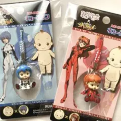 エヴァンゲリオン アスカ 綾波レイ キュージョン キューピー　2個セット