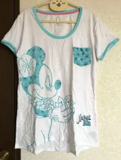 【Lサイズ】2018年 ハワイ アウラニ ディズニー ミニー Tシャツのサムネイル