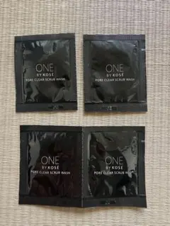 ONE BY KOSE ポアクリア スクラブ ウォッシュ 試供品 4包のサムネイル