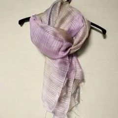 【新品】シルク混ストール グラデーション