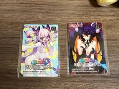 ボンバーガール　eアミューズメントパス 2枚セット(チアモ.プルーン)