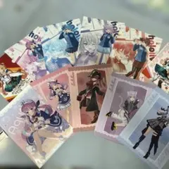 ホロライブ 湊あくあ ホロマート ホローソン クリアファイル6点まとめ