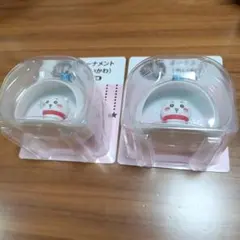 ちいかわくじ　⑫F賞オーナメント 2個セブンイレブン