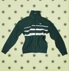 adidas ダークグリーン ジャージ