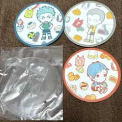 ハイキュー‼︎ 一番くじ〜春の強化合宿!〜F賞コースターコレクション　3枚セット