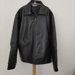 ブラックレザージャケット　Mサイズ