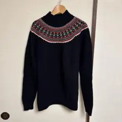 JW ANDERSON ノルディック柄ハイネックセーター サイズL