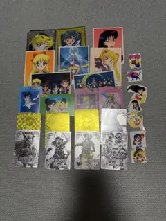 当時もの レア 美少女戦士セーラームーンのシール18枚 - メルカリ