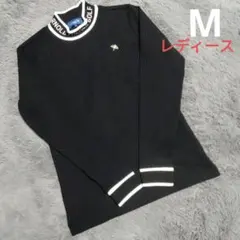 美品 BANDEL バンデル ゴルフ スウェット モックネック 長袖シャツ XL