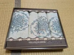 FILLESAMARIER 洋風 座布団カバー 4枚セット レトロ