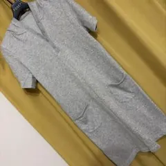 グレー フード付き ワンピース M UNIQLO 美品のサムネイル