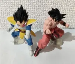 ☆　hg　ドラゴンボールフィギュア　孫悟空　ベジータ　界王拳　☆