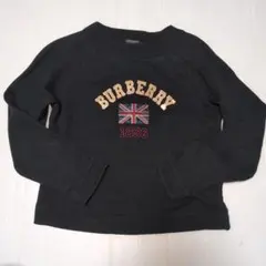 150★バーバリー★ロゴアップリケ付き！トレーナー★