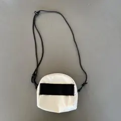 BRIEFING サコッシュ　ミニショルダー　白黒