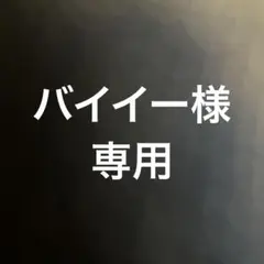 バイイー様　専用