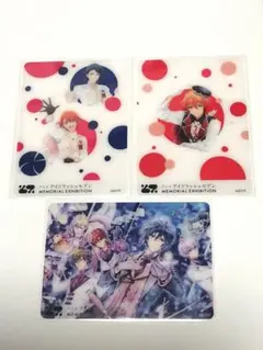 アイナナ　アニナナ展　ジャケットビジュアルクリアカード　クリカ　一織　陸　2