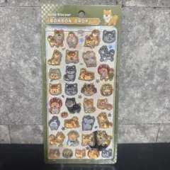 ボンボンドロップシール クーリア 和柄　柴犬　正規品