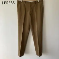 J PRESS コーデュロイ　スラックス　センタープレス　ブラウン　大きいサイズ