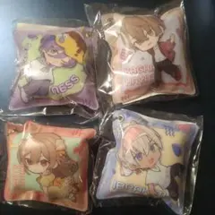 にじさんじキャラクタークッションチャームくら寿司4個セット