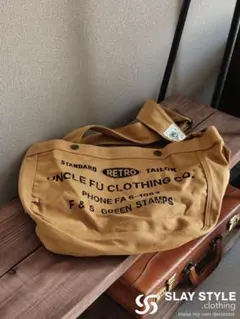 新品 36%off キャンバス ショルダーバッグ the1930s ヴィンテージ