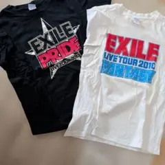 EXILE ライブツアーTシャツ 2枚セット　男女共通S