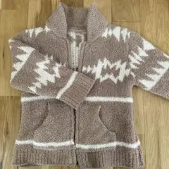 petit main フリースジャケット M ベージュ系