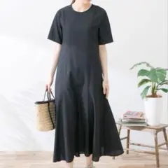 【Sonny Label】 ハーフスリーブセミフレアワンピース フリーサイズ