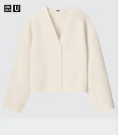 UNIQLO U メリノブレンド　ショートカーディガン