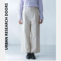 URBAN RESEARCH DOORSルーズストレートトラウザーワイドパンツ