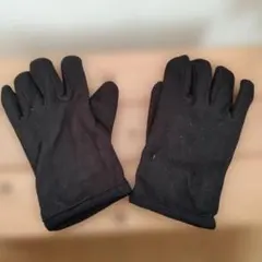 メンズ　ブラック手袋