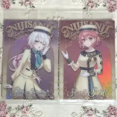 ⚠️代行業者断固拒否⚠️ にじさんじ ウエハース 笹木咲&椎名唯華 さくゆい①