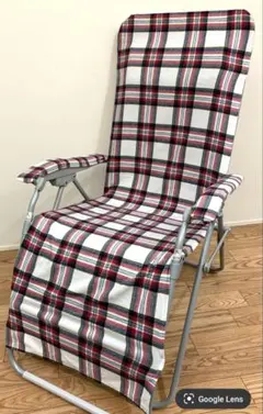 Coleman　インフィニティチェア　カバー　コールマン①赤チェック