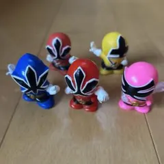 侍戦隊シンケンジャー ソフビ フィギュア 5体セット
