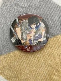 鬼滅の刃　嘴平伊之助　缶バッジ　トレーディング　ジャンプショップ　原作画